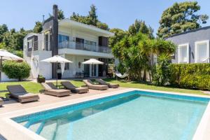 The swimming pool at or close to Eden apartments Paliouri- Concordia apartment