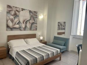 Postel nebo postele na pokoji v ubytování Onlyrooms V - Sea View & Train Station + 116 fotografií