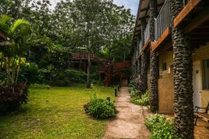 Zahrada ubytování Easter Island Ecolodge