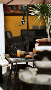 Hotel Siglo 17的休息区