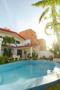 Πισίνα στο ή κοντά στο Loft para 3 personas con alberca en Campestre