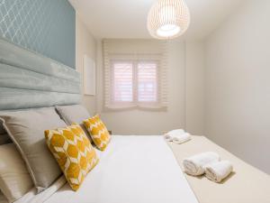 Postel nebo postele na pokoji v ubytování Apartment in Las Palmas near Playa de Las Canteras