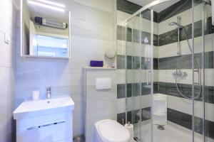 Koupelna v ubytování Apartment MiNo