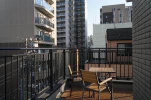 Balkón nebo terasa v ubytování Softlight Inn Asakusa Tokyo