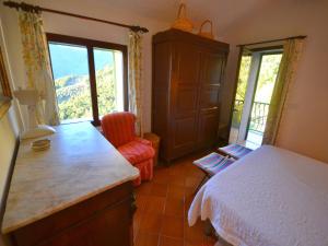 Postel nebo postele na pokoji v ubytování Peaceful Ligurian Hill Stay