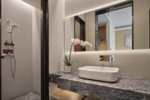 Yinxitang Aesthetic Life Courtyard Hotel Kuanzhai Alley People's Park Subway Station Branch衛浴