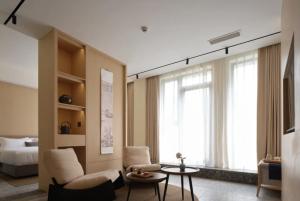 Yinxitang Aesthetic Life Courtyard Hotel Kuanzhai Alley People's Park Subway Station Branch休息區