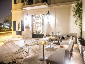 Istumisnurk majutusasutuses Hotel Boutique Bovedas de Santa Clara By Accor