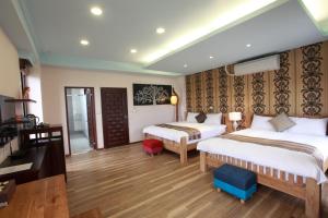 Postel nebo postele na pokoji v ubytování Gem B&B