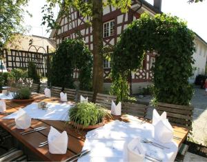 Zahrada ubytování Hotel Hirschen Horn