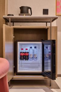 Kuchyň nebo kuchyňský kout v ubytování Beijing Suiyu Hotel