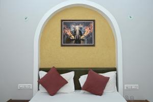 Posezení v ubytování Hotel RRR Palace