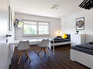 Posezení v ubytování Nice Apartment Marl