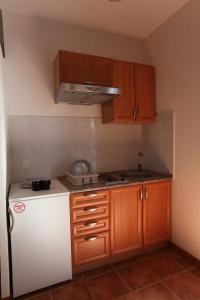Kuchyňa alebo kuchynka v ubytovaní Apartments Pinus