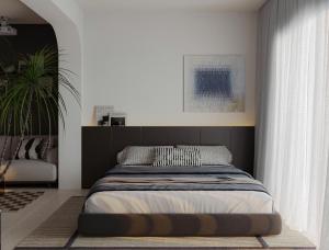 En eller flere senge i et værelse på 602 Khâm Thiên Someli