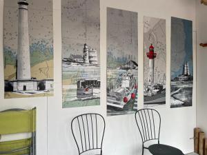 Χώρος καθιστικού στο Chez MARLENE