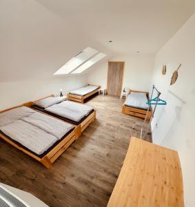 Postel nebo postele na pokoji v ubytování Apartmán Bessy
