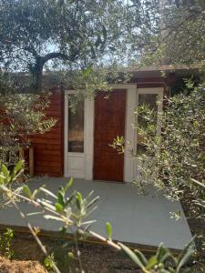 A garden outside Eco Glamping with Pool between Nafplio and Argos