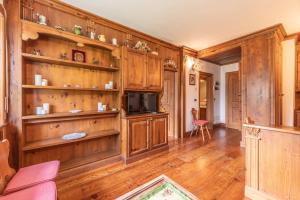 Kuchyň nebo kuchyňský kout v ubytování Casa Crignes, residenziale a due passi dal centro