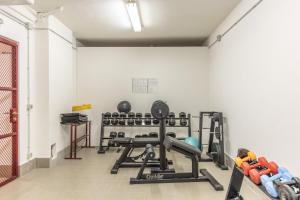 Fitness centrum a/nebo fitness zařízení v ubytování Casa Crignes, residenziale a due passi dal centro
