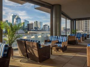 Posezení v ubytování Fairmont Austin
