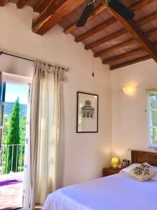 Postel nebo postele na pokoji v ubytování Hotel Santo Stefano