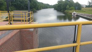 Widok na rzekę nieopodal tej kwatery prywatnej