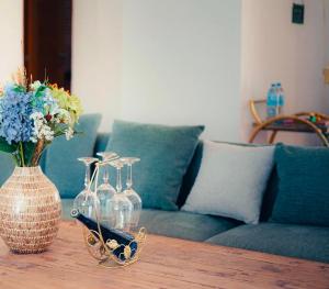 A seating area at Villa Molly88