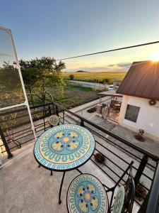 Balkón nebo terasa v ubytování Halta Pescăruş Accommodation