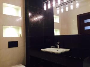 Koupelna v ubytování Amber Apartment Baltic Sea 15 km parking space