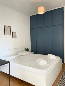 Ένα ή περισσότερα κρεβάτια σε δωμάτιο στο TheSea-Nest