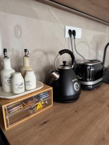 Η κουζίνα ή μικρή κουζίνα στο Apartman Traveller