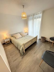 Postel nebo postele na pokoji v ubytování Maison T3 - Classée 3 étoiles