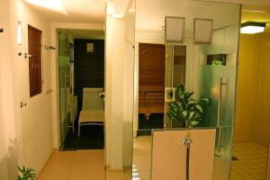 Koupelna v ubytování Hotel Riezler Hof