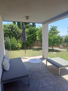 Zahrada ubytování Apartma Lavanda Portorož