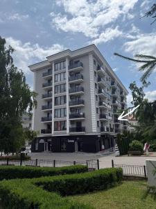 Bygningen som lejligheden ligger i