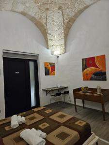 Postel nebo postele na pokoji v ubytování B&b Anna Leverano