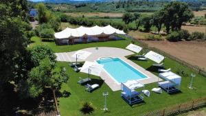 Bazén v ubytování Agriturismo Colle Salomonio nebo v jeho okolí