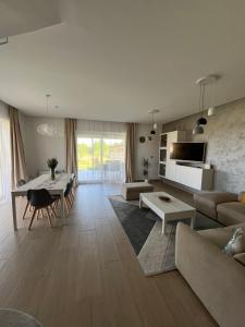 Χώρος καθιστικού στο ADELINA Apartman
