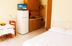 Kuchyňa alebo kuchynka v ubytovaní Dimitra Rooms