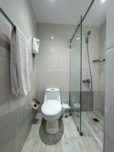 Koupelna v ubytování Cataleya Hotel