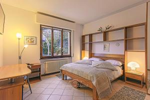 Ένα ή περισσότερα κρεβάτια σε δωμάτιο στο La Cà dal Nano