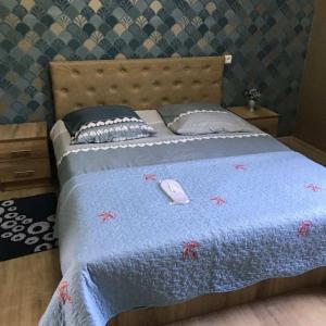 Letto o letti in una camera di Strawberry