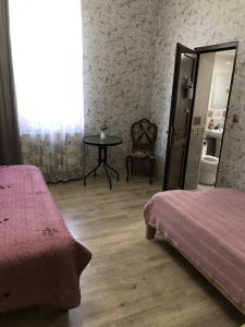 Letto o letti in una camera di Strawberry
