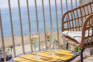 Μπαλκόνι ή βεράντα στο Holidays P14 Sea View
