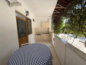 Balkón nebo terasa v ubytování GuestHouse NOVI