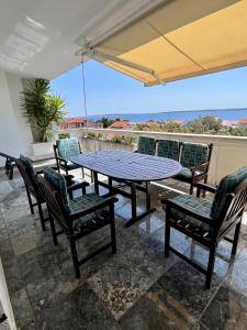 Μπαλκόνι ή βεράντα στο Apartment with breathtaking views