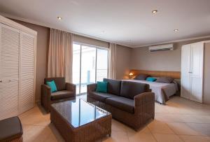 Posezení v ubytování Luxury Studio Needlefish at Den Laman