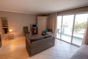 Posezení v ubytování Luxury Studio Needlefish at Den Laman