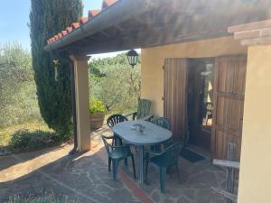 Αίθριο ή υπαίθριος χώρος στο Casa Belvedere -tranquillità tra bosco e ulivi-